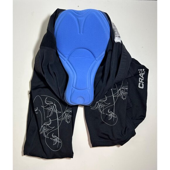 Craft Women L3 Protection Cycling Black Tights with Padding Size L - Picture 5 of 6